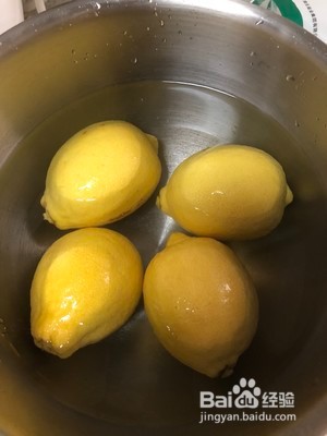 蜂蜜柠檬的做法