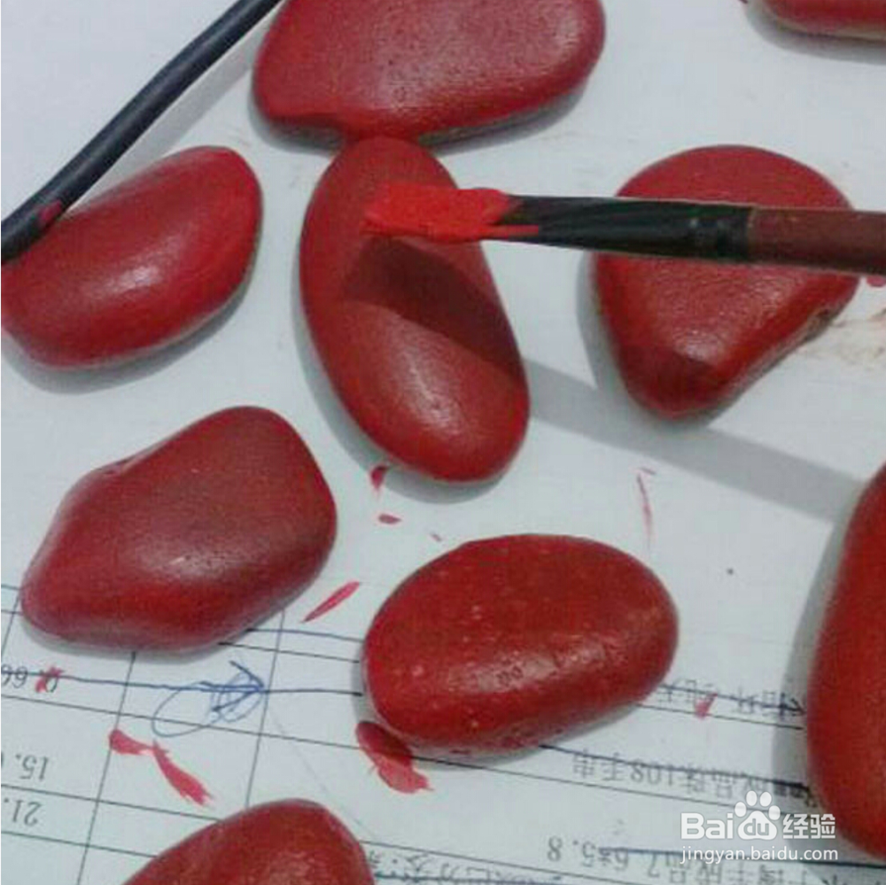 情人节创意礼物送男/女友----如何做石头手绘