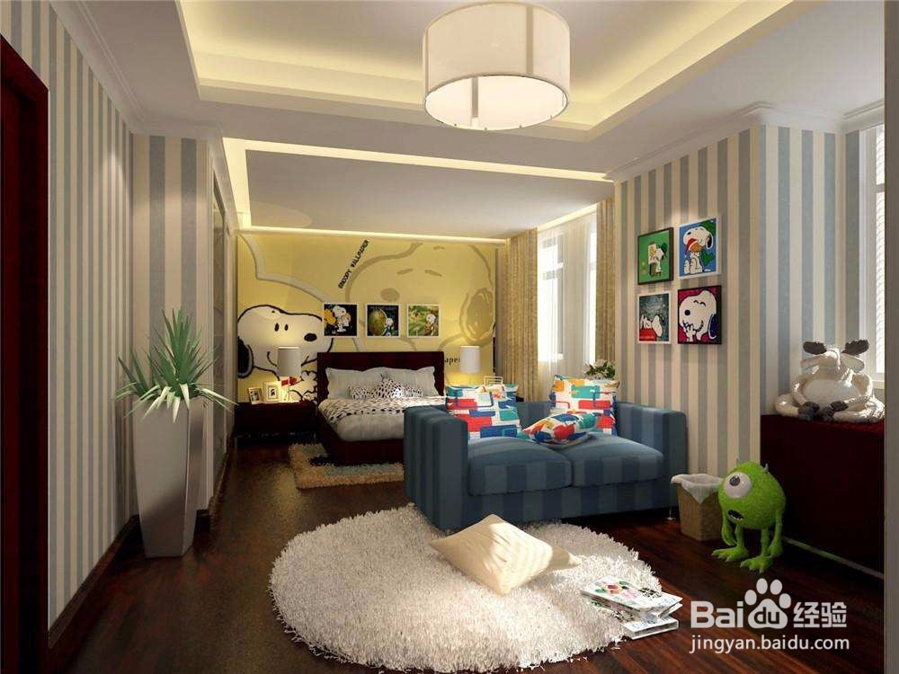 儿童房设计要注意事项