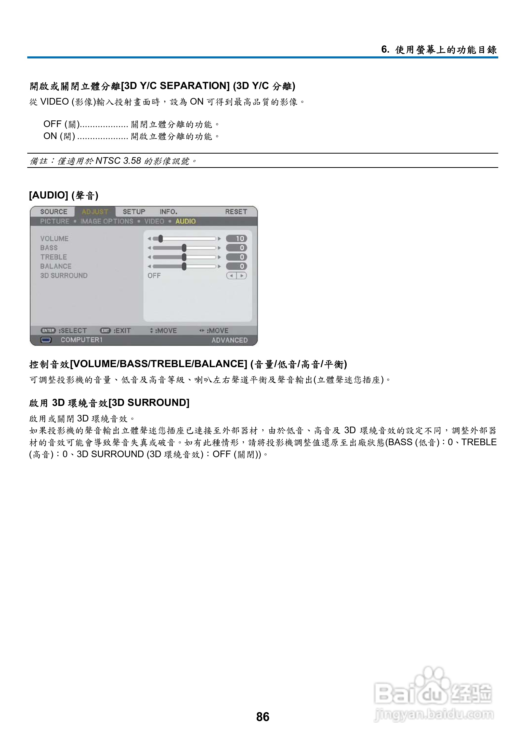 NEC NP901W型投影机用户手册:[10]