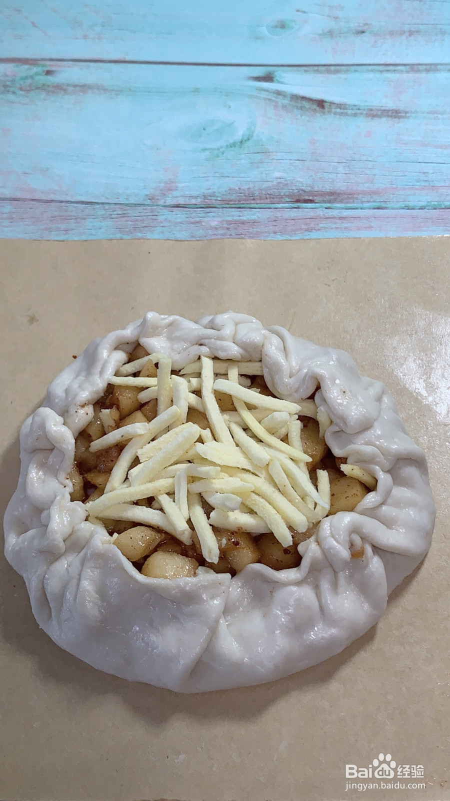 手抓饼苹果派的做法