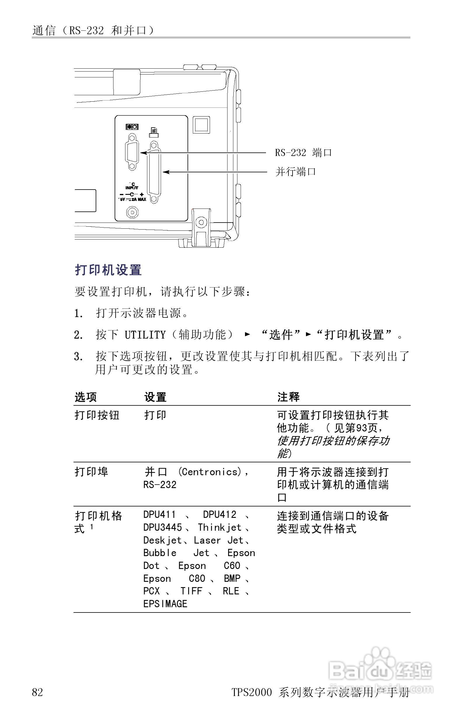 泰克TPS2024数字存储示波器用户手册:[11]