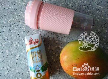 喝不够的顺滑芒果奶昔