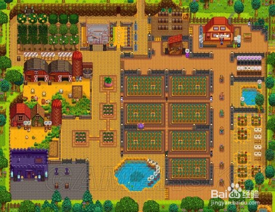 星露谷物语怎样布局才好看