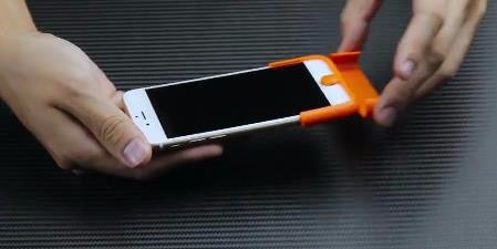 手机贴膜的正确方法