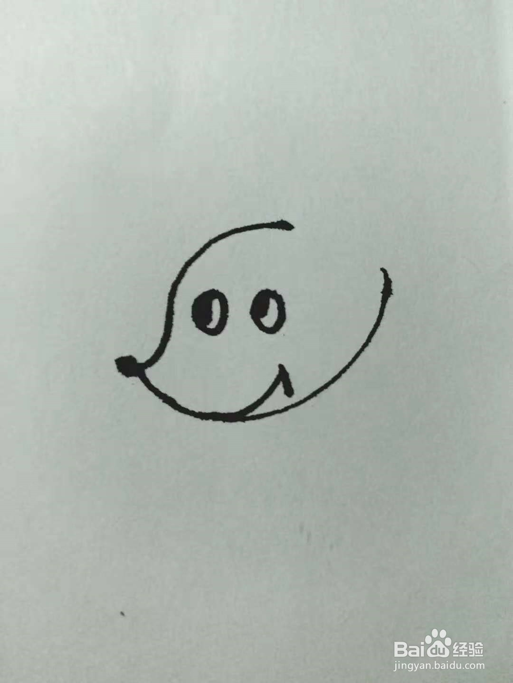 老鼠的简笔画法4