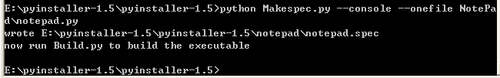 【Python】.py程序转换成.exe可执行程序