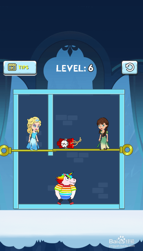 Help Panic Princess的Level 6怎样过关