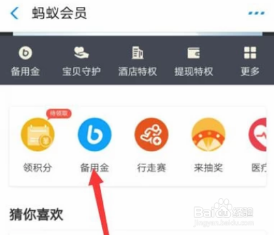 支付宝备用金怎么玩