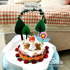 狗狗生日蛋糕的做法