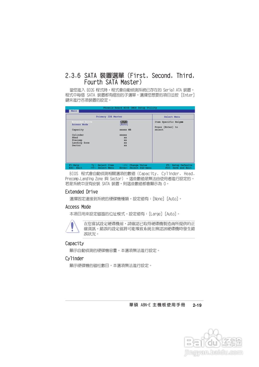 华硕 A8N-E主板说明书:[7]