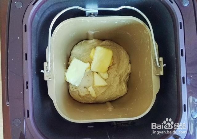 家庭自制全麦奶香豆沙吐司面包