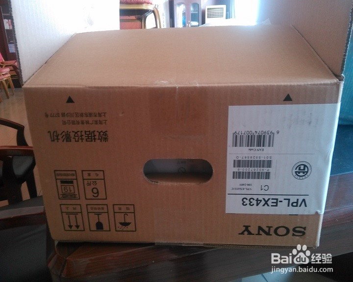 Sony ex433投影仪开箱晒物