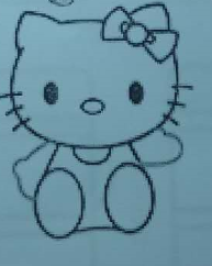 教你画HelloKitty猫的简笔画