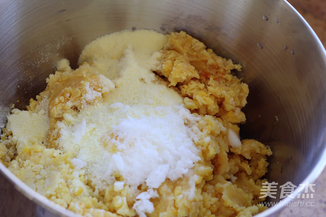 椰香绿豆糕的做法