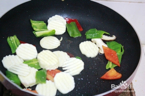 清新淡雅 三蔬小炒蛋 芬芳四溢