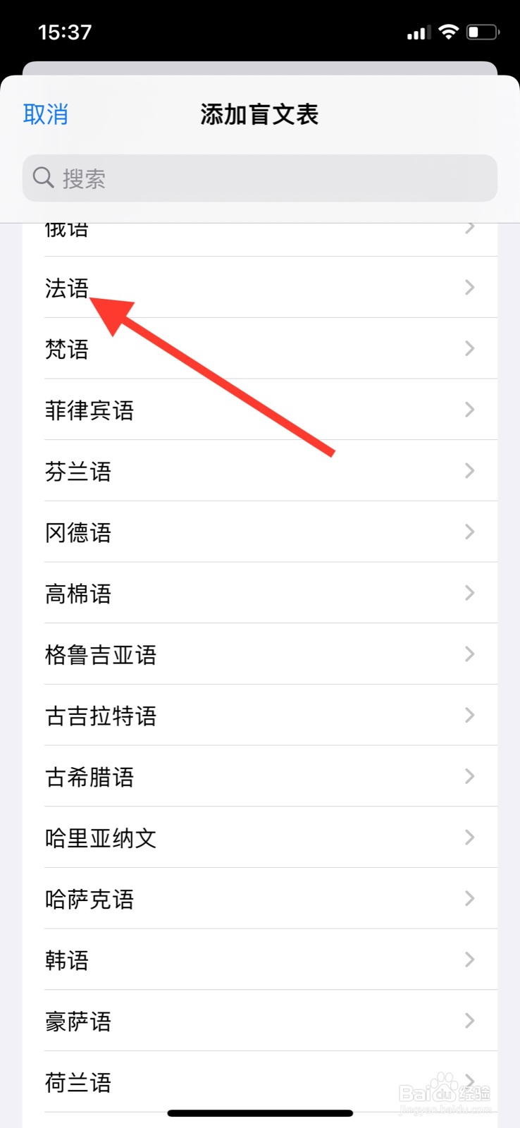 苹果手机增添旁白“法语”盲文表