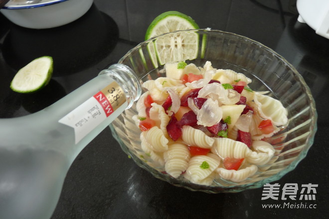 鸡尾酒杂果冷面