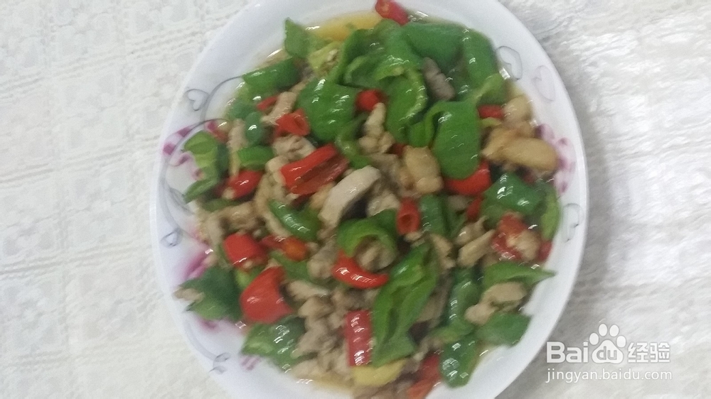 辣椒炒五花肉