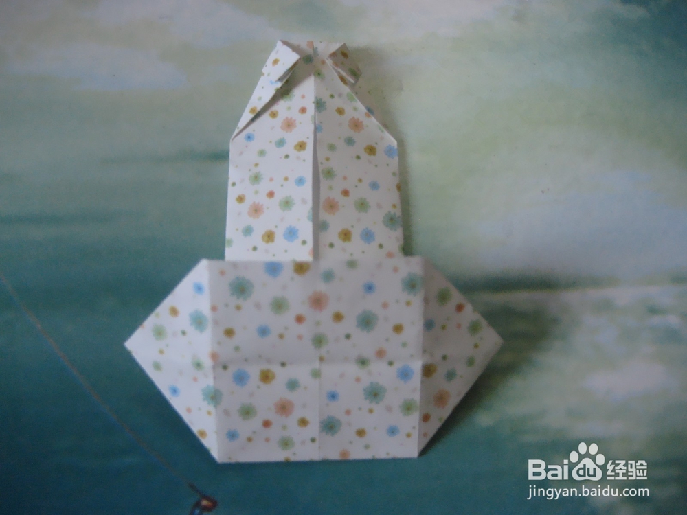 少儿折纸——教你折短袖衬衣