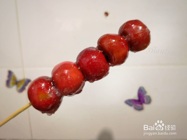 冰糖葫芦的做法