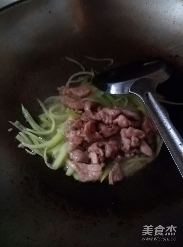 佛手瓜炒肉丝