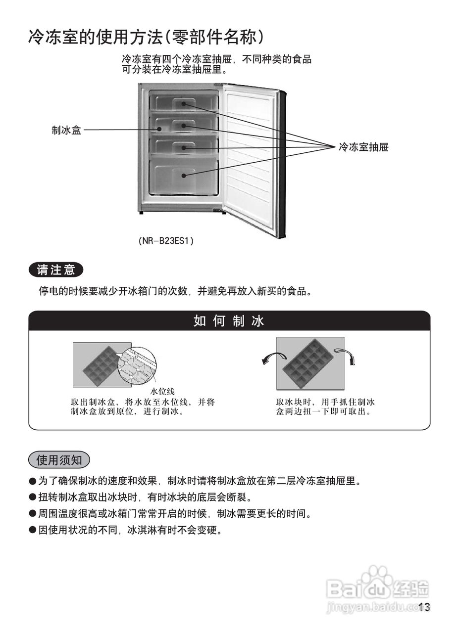松下NR-B21ES1冰箱1使用说明书:[2]