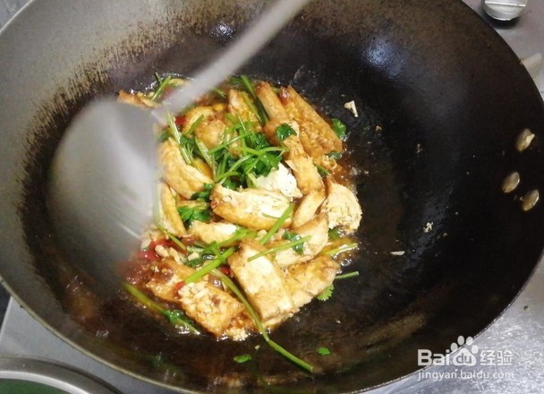 煎炒豆腐做法