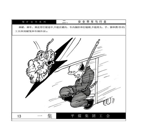 煤矿安全之怎么安全乘车和行走与入井须知