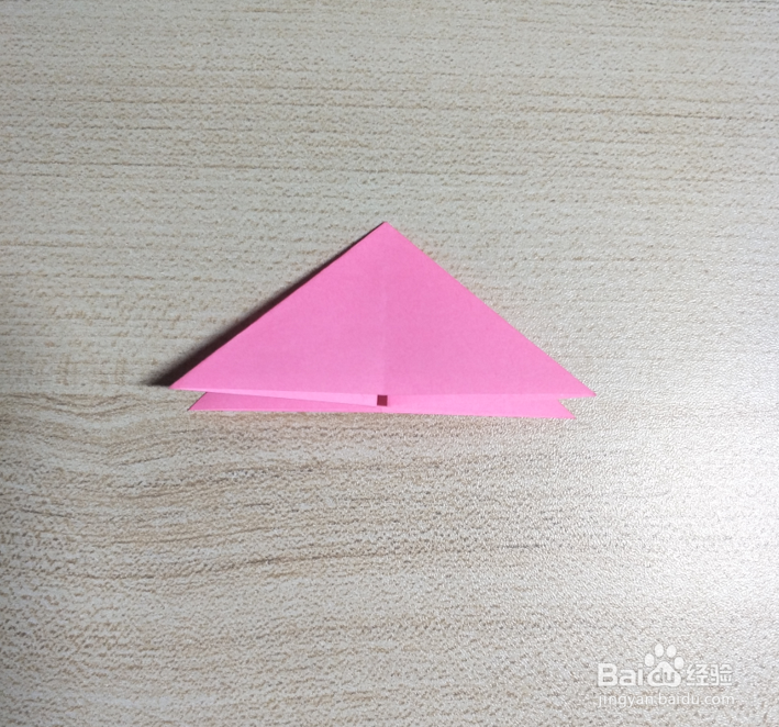 折纸：蝴蝶结书签