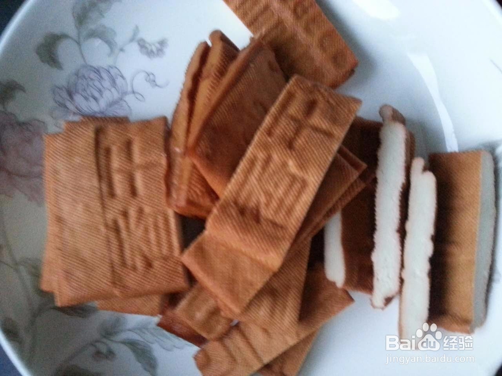 家常炒豆干的做法