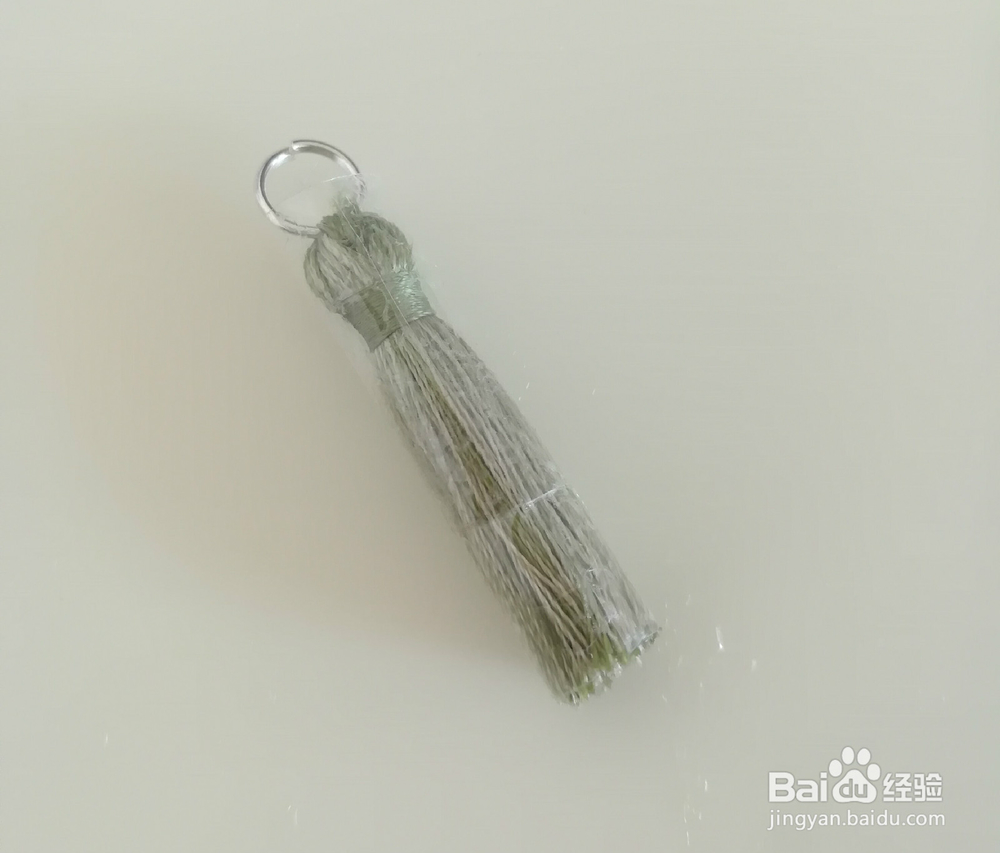 做杂色流苏的方法