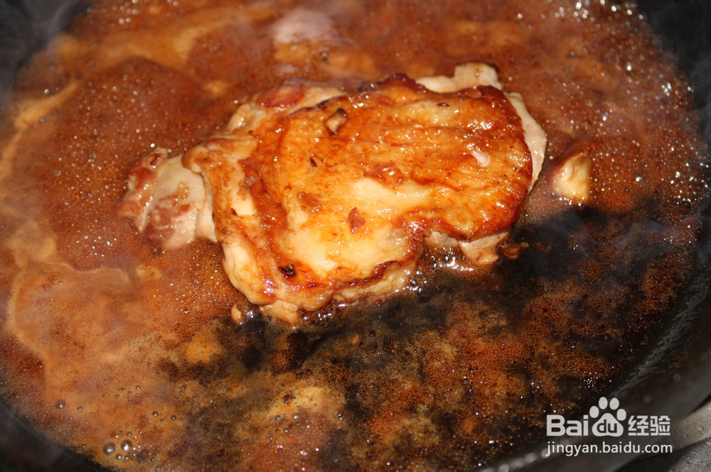 超详细的步骤:照烧鸡腿饭!