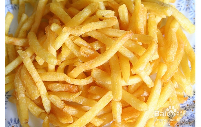 自制炸美味薯条