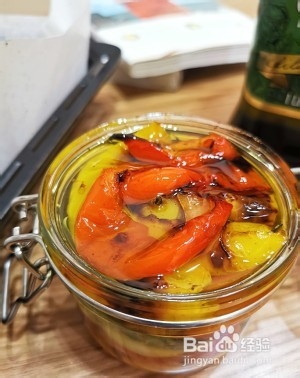 教你怎么做油渍烤彩椒