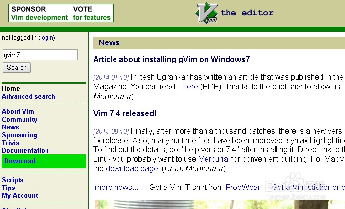 在windows上怎么用vim