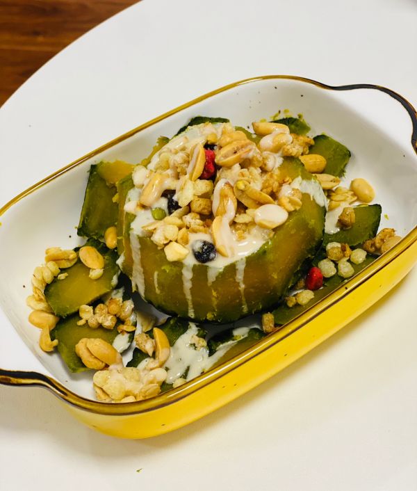 贝贝南瓜遇见酸奶燕麦