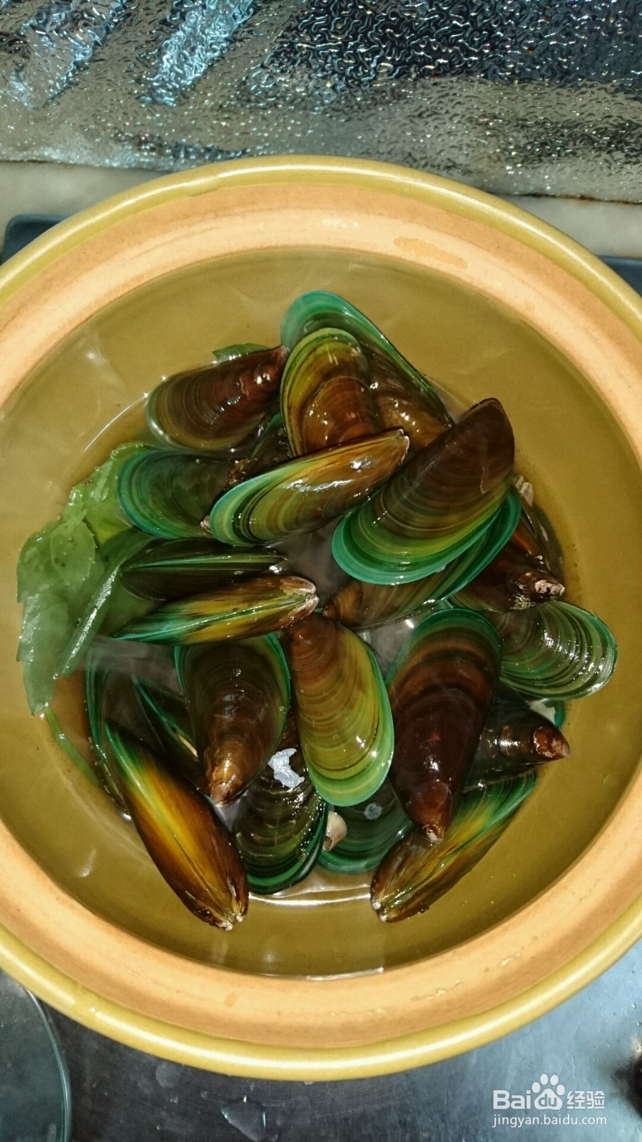 黑椒水煮贻贝的做法