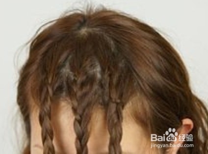 刘海编发减龄清爽甜美小清新哦