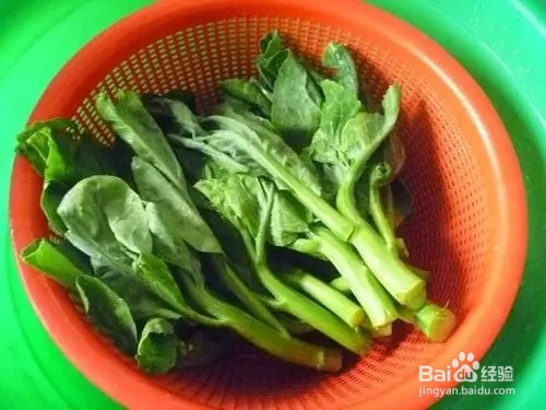 玉米笋炒芥蓝