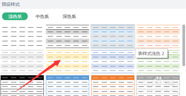 怎么更改Excel表格的样式和颜色