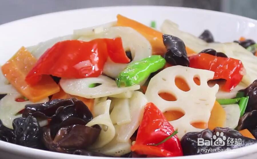 凉拌三鲜的做法