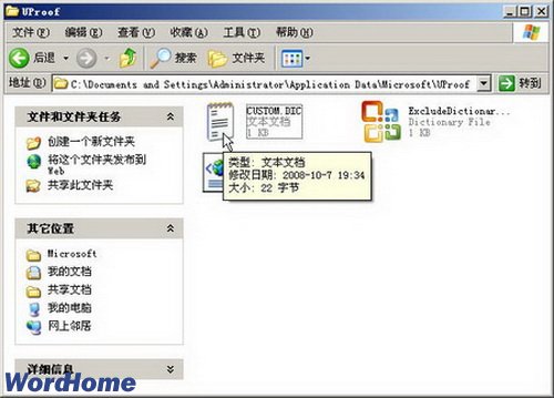 怎样在Word2007自定义词典中批量添加单词