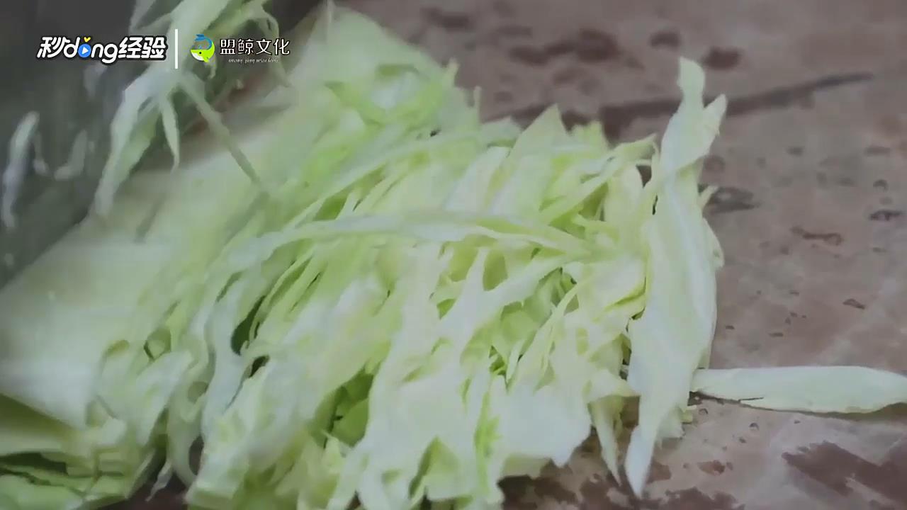 正宗粉丝莲白怎么做