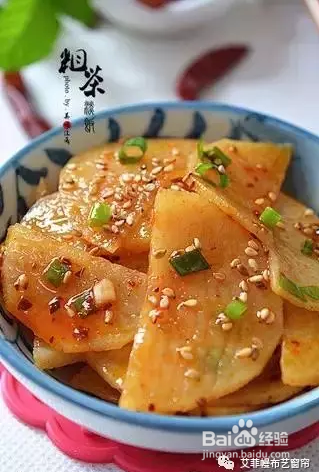 凉拌香辣土豆片凉拌菜