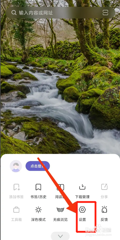 乐感浏览器APP如何清理网页cookies？