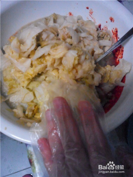 简易制作的辣白菜