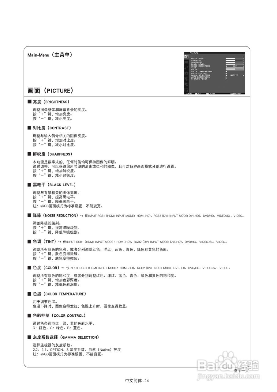 三菱MDT421S液晶显示器说明书:[3]