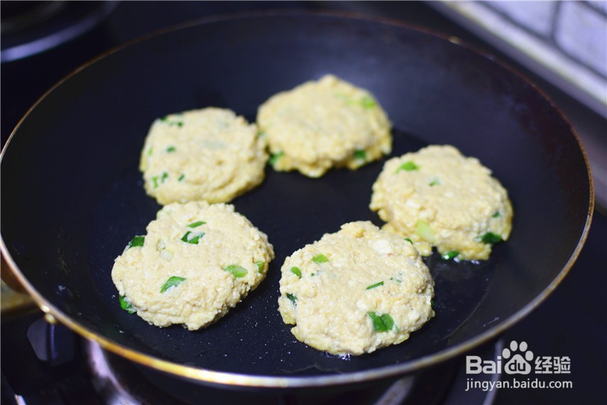 怎么做鸡蛋豆腐饼