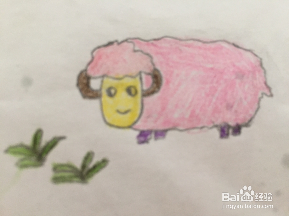 <b>画画——画一只绵羊</b>